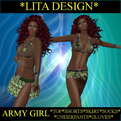*Lita Design* Army Girl
