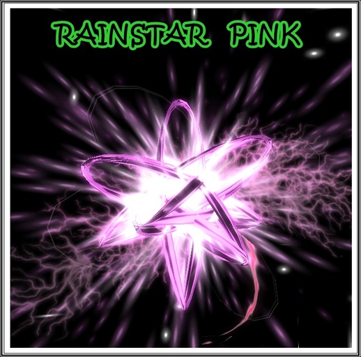 RAINSTAR PINK ANIMATED STAR