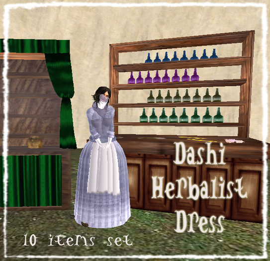 Aset Dashi Herbalist Dress