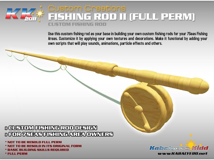 *KK* 2011 Fishing Rod II [Full Perm] (Boxed)