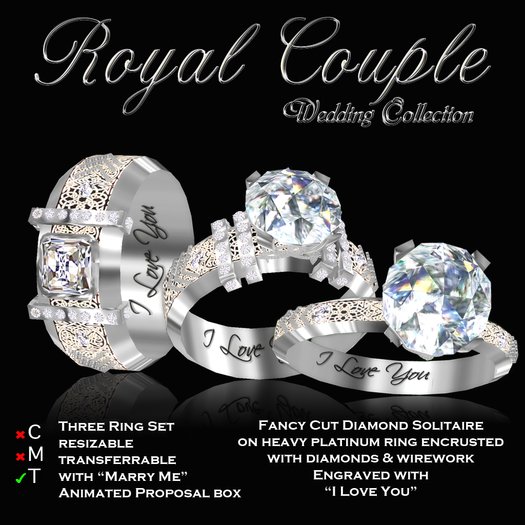 Exquisite Royal Couple Collection Platinum
