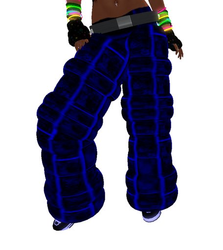 Baggy blau kariert / blue checked