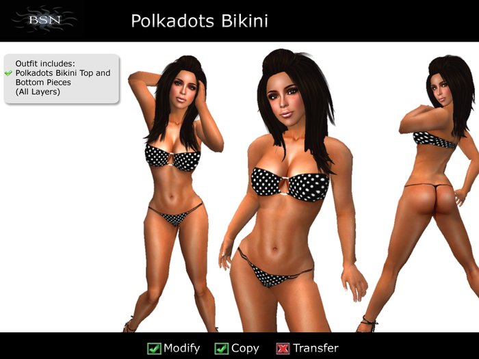 BSN Polkadots Bikini