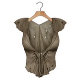 *League* Seashell Blouse -Army 