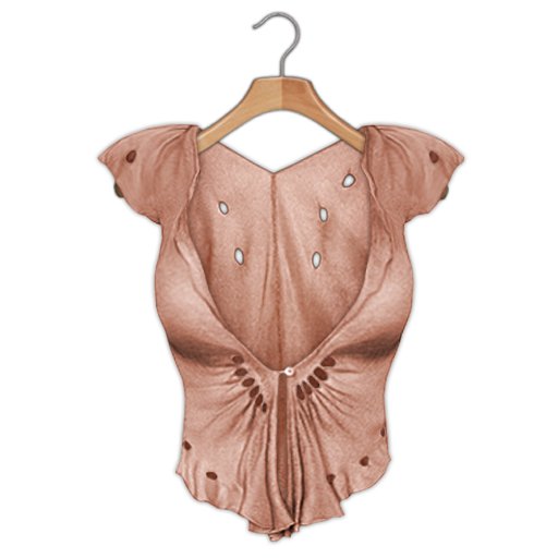 *League* Seashell Blouse -Apricot