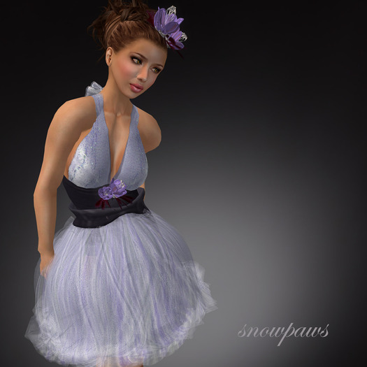 Amelit Dress - Livid xs