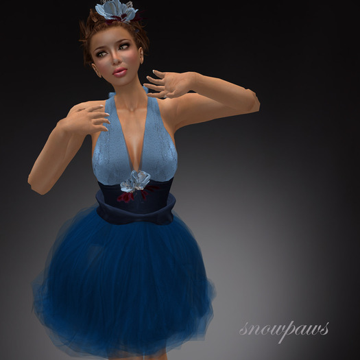 Amelit Dress - Moody xs