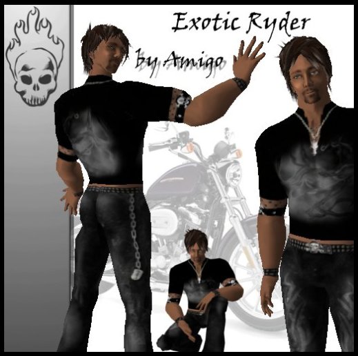 ** Exotic Ryder black **