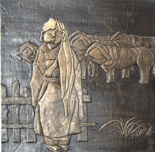 Decorative Metal Plate #20 (boxed)