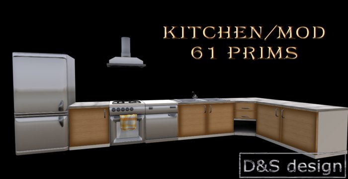 D&S design KITCHEN 61PRIMS/MODIF