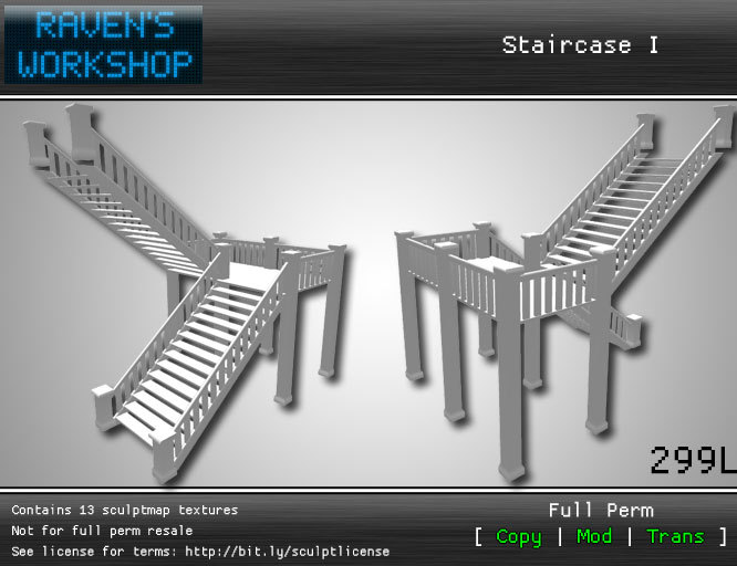 [RW] Sculpted Staircase I [ Full Perm ]