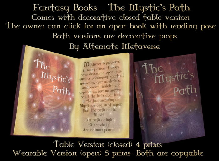 AMV Fantasy Books - The Mystic's Path