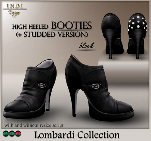 INDI Designs - Lombardi Booties black