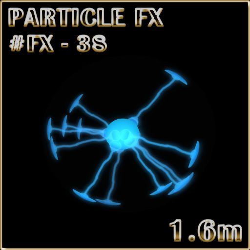 Particle FX Effect - Static Ball 3 (blue) by Drake [FULL PERM] Script and Particles Texture UUID Included