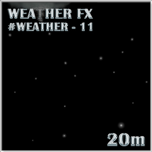 Particle FX Effect - Snow (light) by Drake [FULL PERM] Script and Particles Texture UUID Included