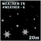Particle FX Effect - Snow Flakes 2 by Drake [FULL PERM] Script and Snow Flake Particles Texture UUID Included