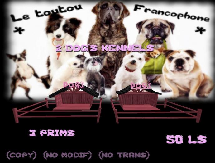 \\KENNEL DOGS PINK//