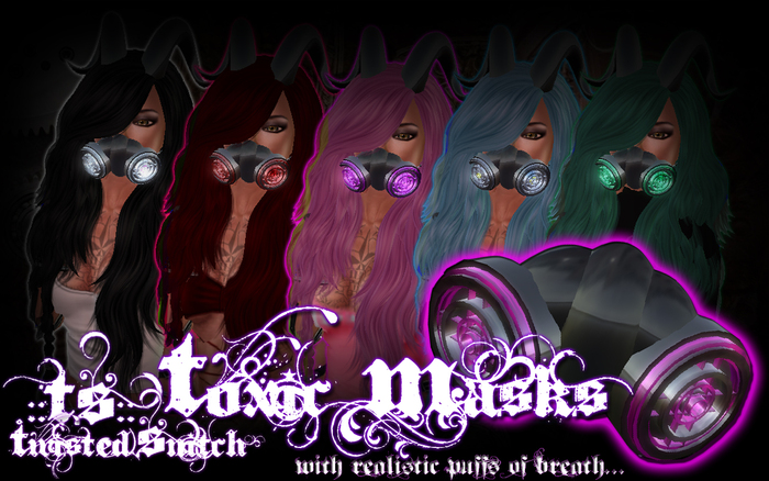 .:TS:. Pink Toxic Mask [Boxed] [Unisex]