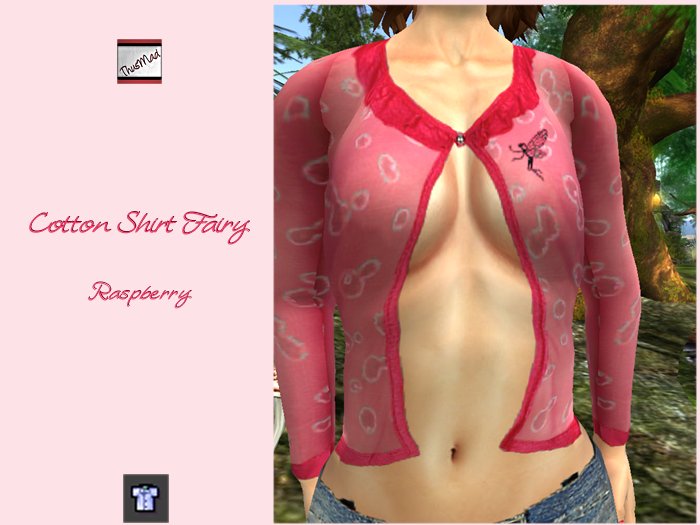 ThusMad:: Cotton Raspberry Shirt Fairy