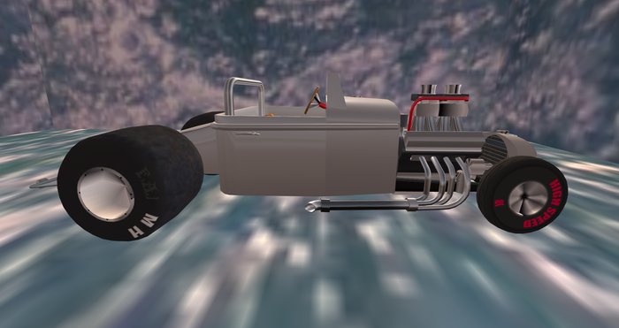 rat hotrod silver boxed