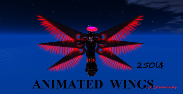 [THEGS] Cyber Arch Angel Wings - red