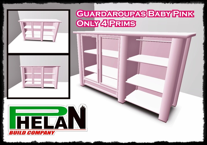 Guardaroupas Baby Pink