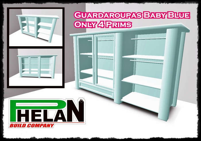 Guardaroupas Baby Blue