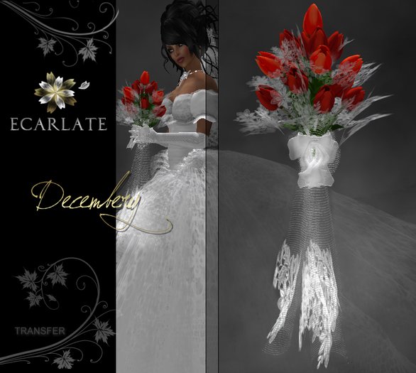 Bridal bouquet / Bouquet de mariee - Decembery