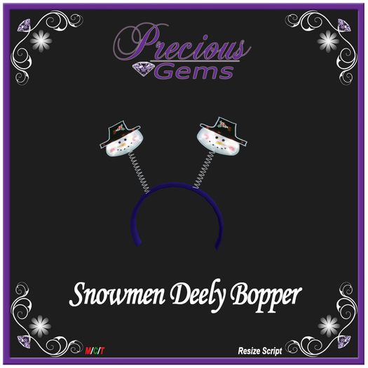*PG* Snowmen Deely Bopper [Boxed]