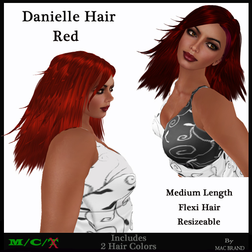 Danielle Hair- Red Flexi