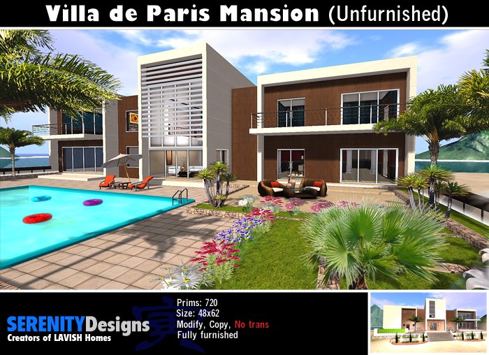 Paris Mansion (Unfurnished)