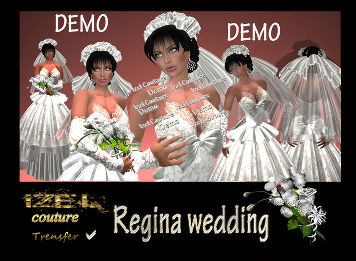 Izel Couture Regina Wedding DEMO