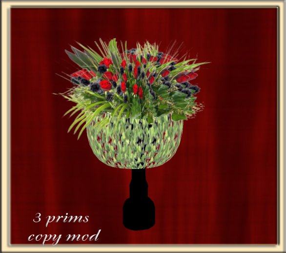 small goth pedistal -  3 prim