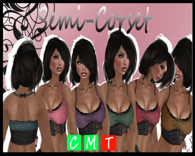MTC Designs Semi-Corset Pink