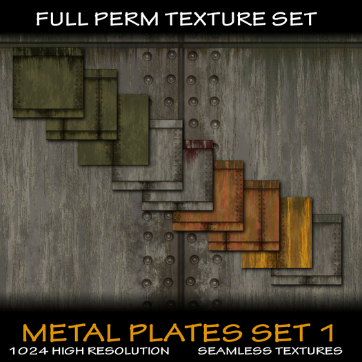 NIGHTMAIRE METAL PLATES S1 TEXTURE PACK
