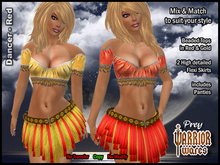 ~WW~ Dancer Red Outfit