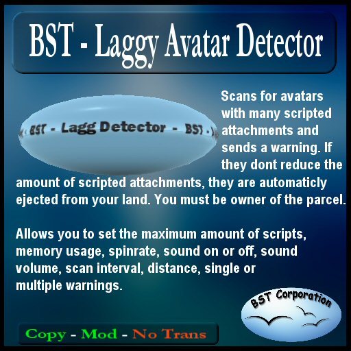 BST - Laggy Avatar Detector [Boxed]