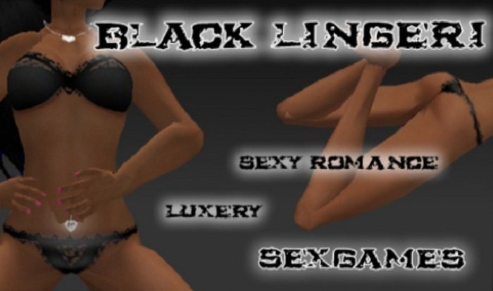 Black Luxury Lingeri Set
