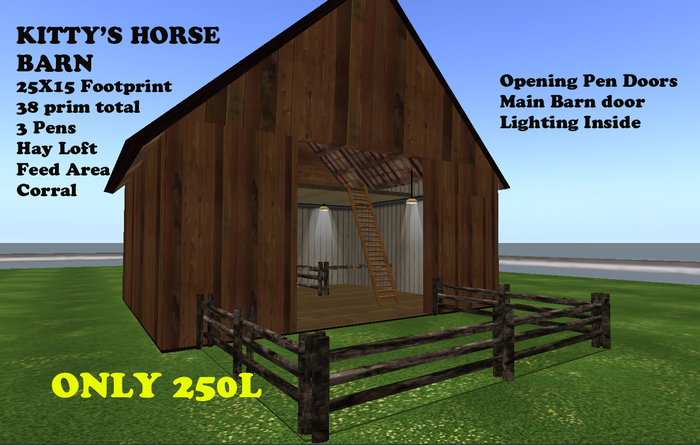 Kitty's Horse Barn (Boxed)