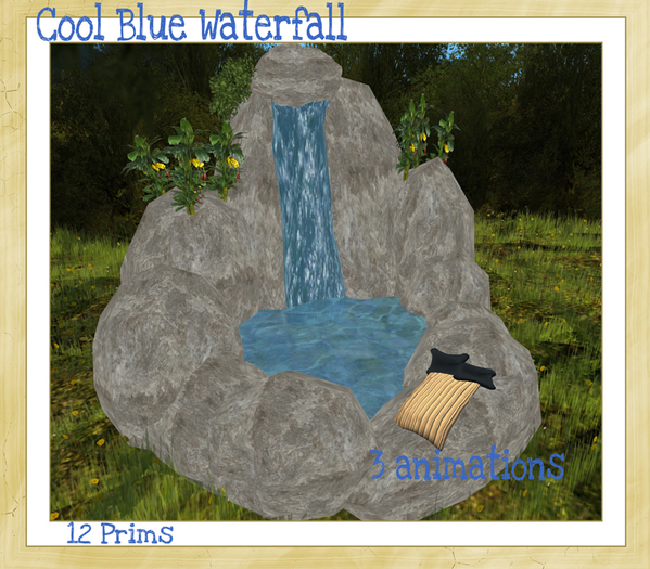 RU12 Cool Blue Waterfall (boxed)