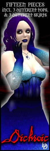 Dare Designs: Dichroic - blue