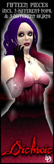 Dare Designs: Dichroic - maroon