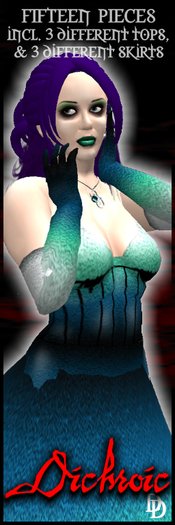 Dare Designs: Dichroic - teal