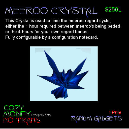 Meeroo Crystal Boxed