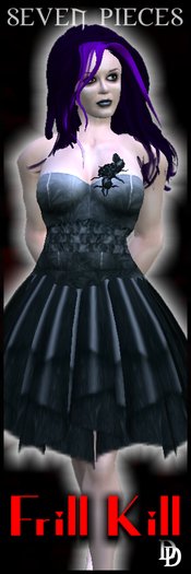 Dare Designs: Frill Kill - silver