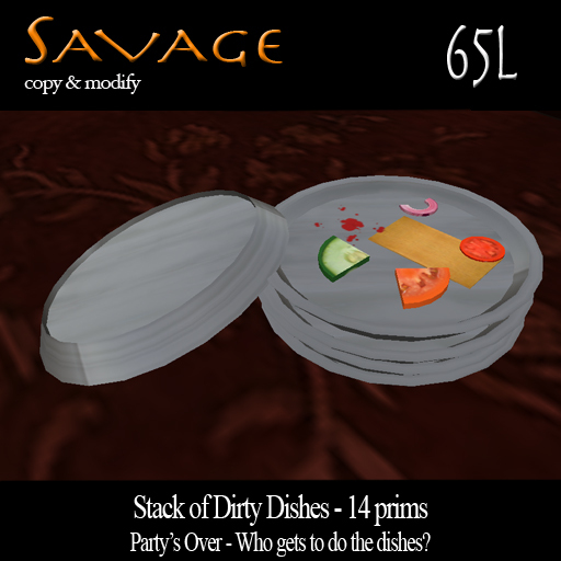 Stack of Dirty Dishes