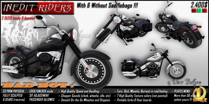 iNEDIT Riders *BAD BOY Lo* 01
