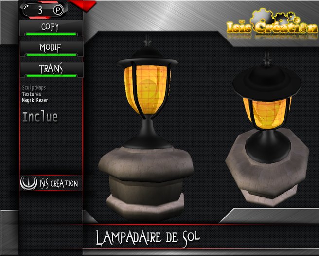 Lampadaire de Sol Full Perm
