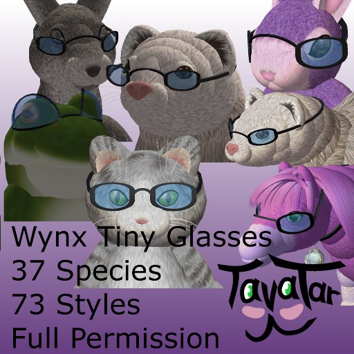 Glasses for Wynx Avatars