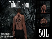 **BH- Tribal Dragon Tattoo**